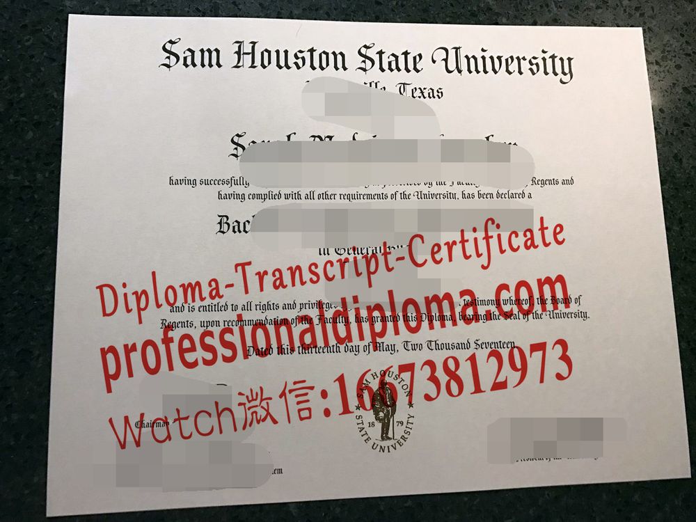 办理购买山姆休斯敦州立大学文凭毕业证
